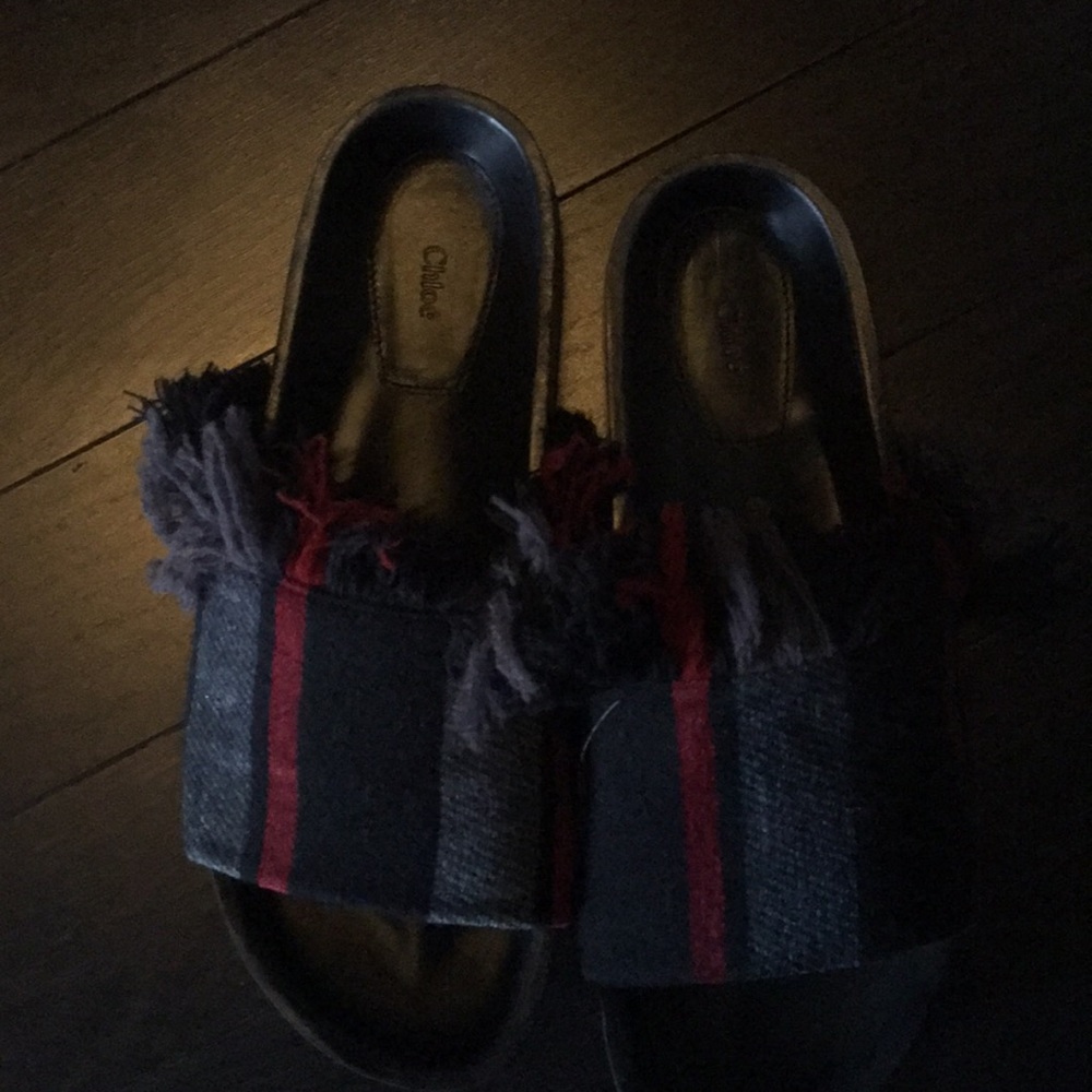 Chloe slide, size 40